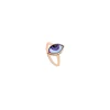 Petit Mauve chevalier ring