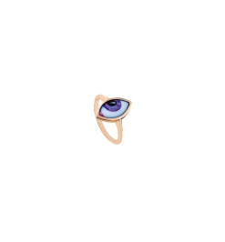 Petit Mauve chevalier ring