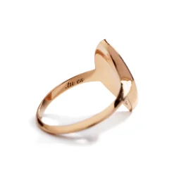 Petit Mauve chevalier ring