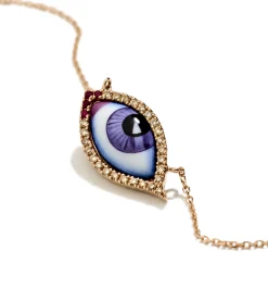 Petit Mauve diamond and ruby necklace