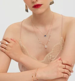 Petit Mauve diamond and ruby necklace