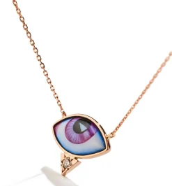 Petit Mauve diamond necklace