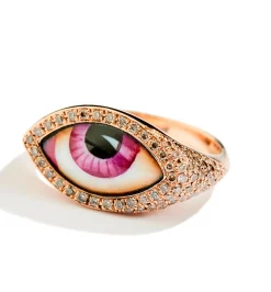 Petit Rose chevalier diamond ring