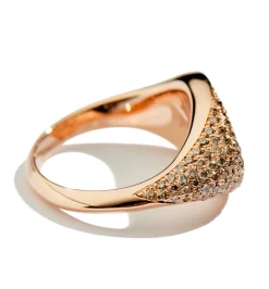 Petit Rose chevalier diamond ring