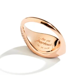 Petit Rose chevalier diamond ring