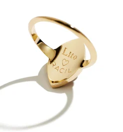 Petit rose chevalier ring lito♡racil