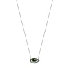 Petit Vert diamond and tsavorite necklace Pour Homme
