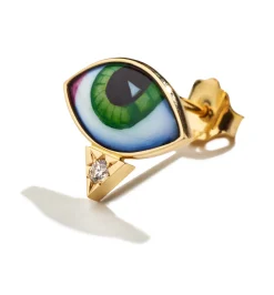 Petit Vert diamond earring