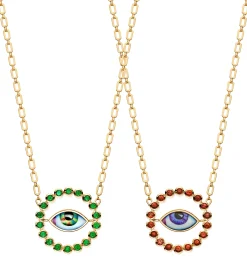 Protection Reversible #II necklace with Araki #1 handmade chain