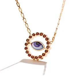 Protection Reversible #II necklace with Araki #1 handmade chain