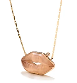 "Kiss me more" small necklace