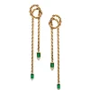 "Knot me over" earrings
