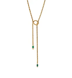 "Knot me over" necklace