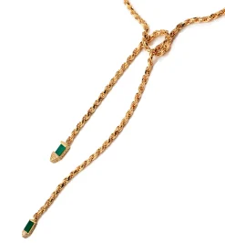 "Knot me over" necklace