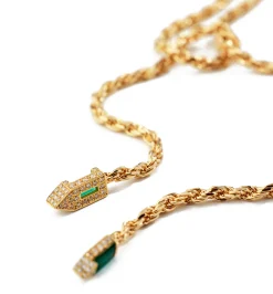 "Knot me over" necklace