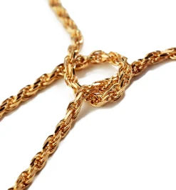 "Knot me over" necklace