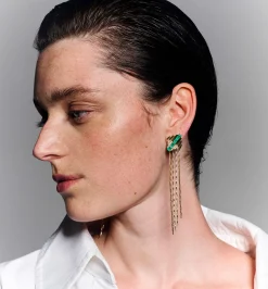 "No more tears" earrings