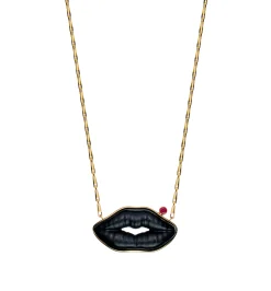 "Poison Lips" big necklace
