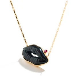 "Poison Lips" big necklace