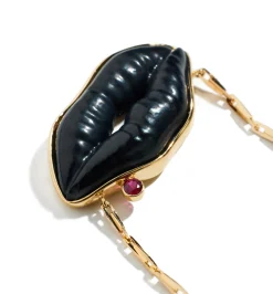 "Poison Lips" big necklace