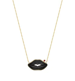 "Poison Lips" small necklace