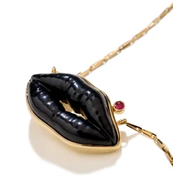 "Poison Lips" small necklace