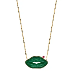 "Read my Lips" big necklace