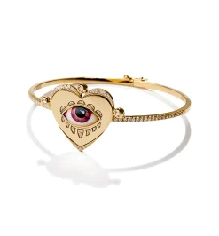 Rose coeur diamond bangle lito♡racil