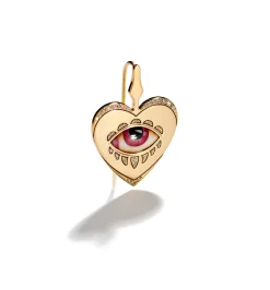 Rose coeur diamond earrings lito♡racil