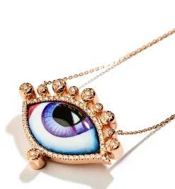 Russe Grand Mauve diamond necklace