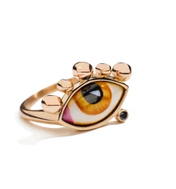 Russe Petit Ambre ring