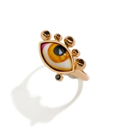 Russe Petit Ambre ring
