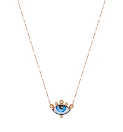 Russe Petit Bleu diamond necklace