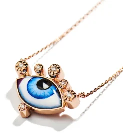 Russe Petit Bleu diamond necklace
