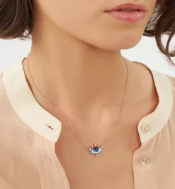 Russe Petit Bleu diamond necklace