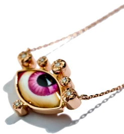 Russe Petit Rose diamond necklace