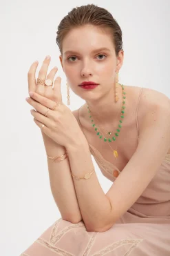 Russe Petit Vert diamond necklace