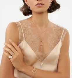 Sapphire, moonstone and pearl necklace
