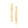Slim multi shaped earrings