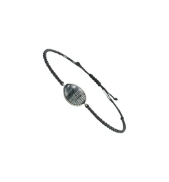Small Andrea macrame men's bracelet