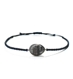 Small Andrea macrame men's bracelet
