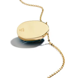 Small Gola diamond men's necklace