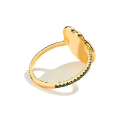 Small Livia diamond ring