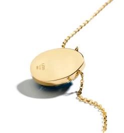 Small Luna diamond necklace