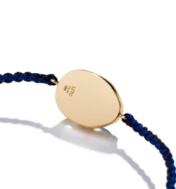 Small Luna macrame men's bracelet