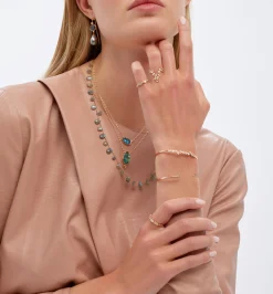 Small Sienna diamond necklace