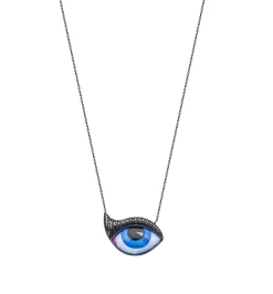 Studio 54 Grand Bleu diamond necklace