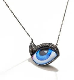 Studio 54 Grand Bleu diamond necklace