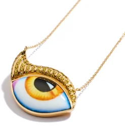 Studio 54 Grand Jaune diamond necklace